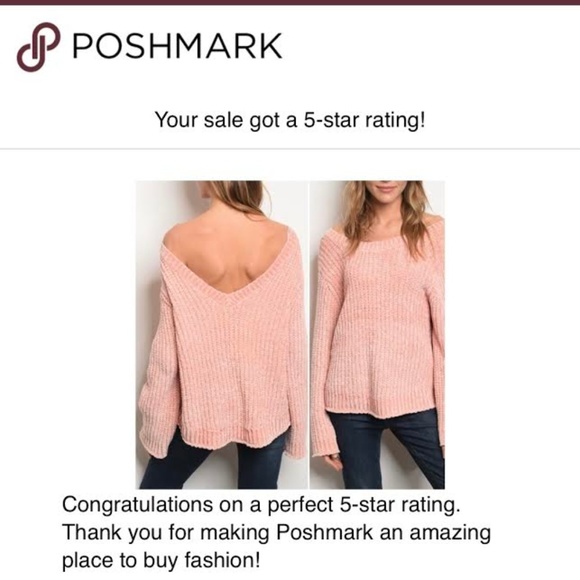 OH SO SOFT CHENILLE V BACK SWEATER - Picture 4 of 8